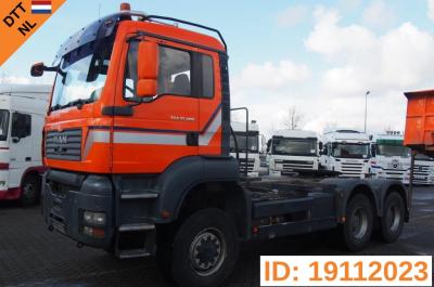 MAN TGA 33.480 - 6x6 - tractor/tipper double use