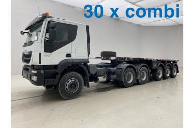 Iveco Trakker 480 - 6x4 with 20 ft Sergomel trailer (30 units for sale)