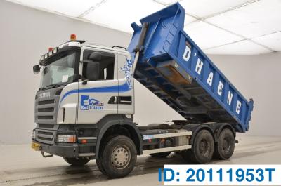 Scania R500 - 6x4 - tractor/tipper double use