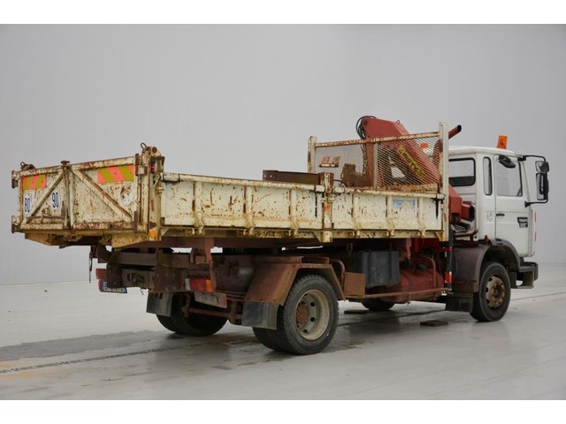 Curtain side truck RENAULT Midliner M140 left hand drive manual pump 6  cylinder 13 ton, 2950 EUR - Truck1 ID - 7150622